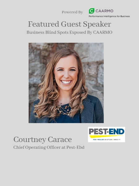 Courtney carace, coo at pest-end